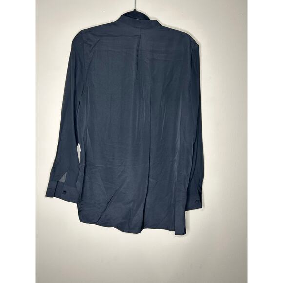 3.1 Phillip Lim X Target Top Women’s M Black Long Sleeve Rhinestone Blouse - Picture 3 of 3